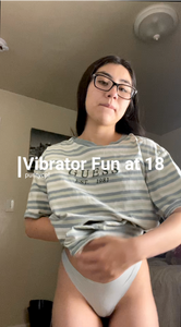 Vibrator Fun at 18